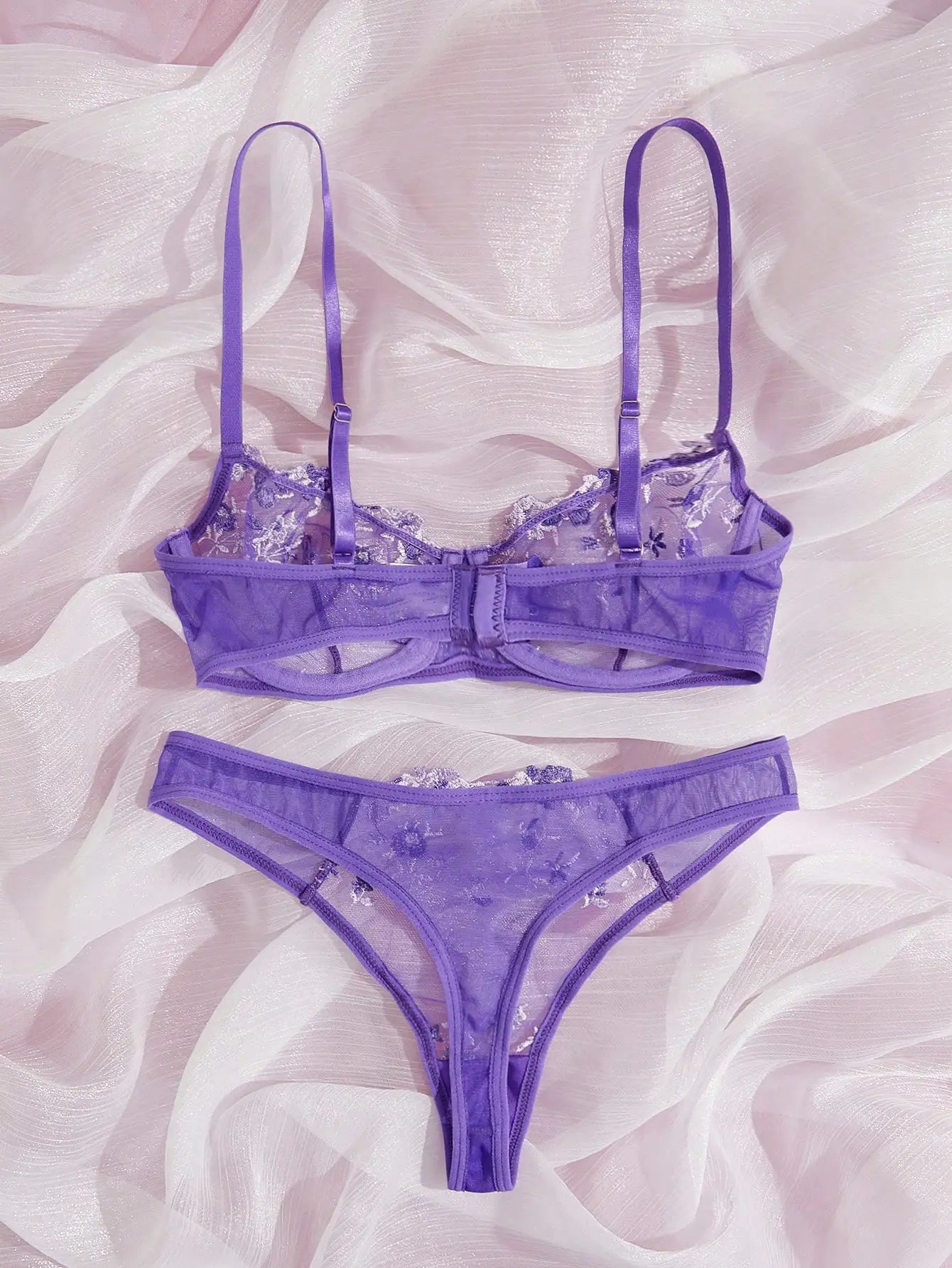 Original - Purple - Ensemble en dentelle violette